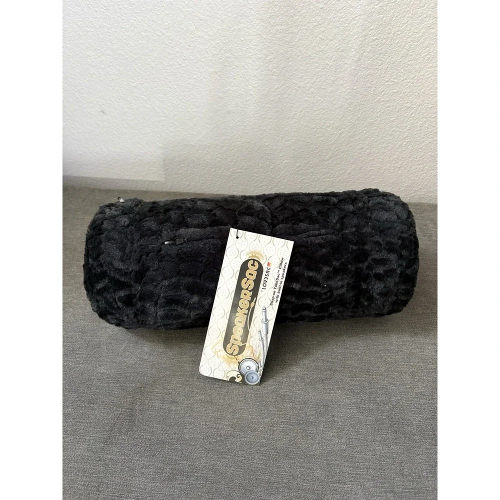 LoveSac Speakersac Pillow X 1 Black Crock Phurry Rare